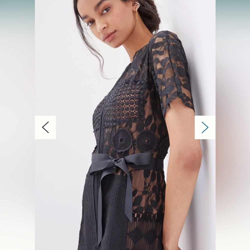 Black Byron Lars Carissima Sheath Petite Dress